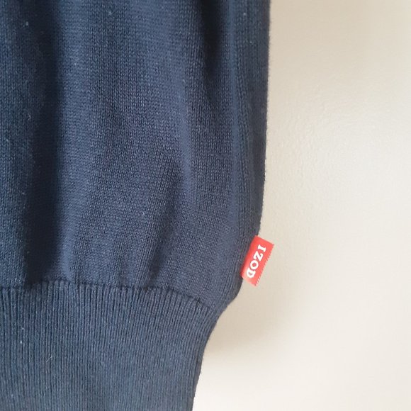 Izod Men's Navy Blue 100% Cotton Vest New! Size XL Tall - Picture 6 of 16